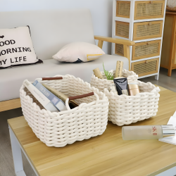 Cotton Basket Set 3 Pcs